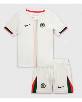 Chelsea Maglia Gara Trasferta Repliche 2025-26 Bambino Maniche Corte